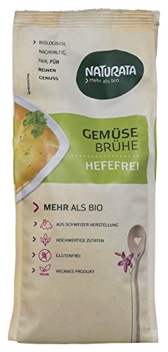 Naturata Bio Gemüsebrühe hefefrei, Nachfüllbeutel (2 x 500 gr) von Naturata