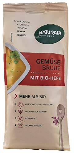 Naturata Gemüsebrühe mit Bio-Hefe, Nachfüllbeutel (6 x 500 gr) von Naturata