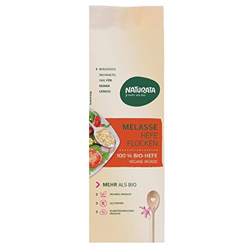 Naturata Melasse Hefeflocken, Nachfüllbeutel, 200g von Naturata