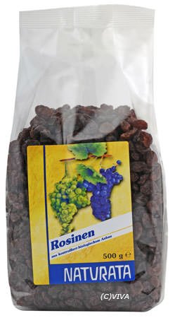 Naturata Rosinen (500 g) - Bio von Naturata