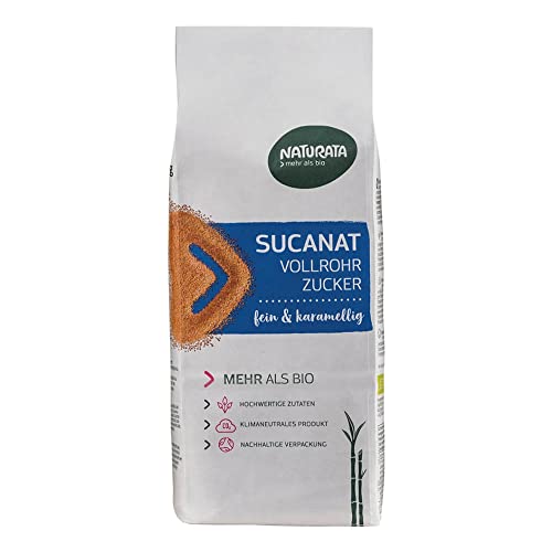 Naturata Bio Sucanat Vollrohrzucker (1 x 800 gr) von Naturata