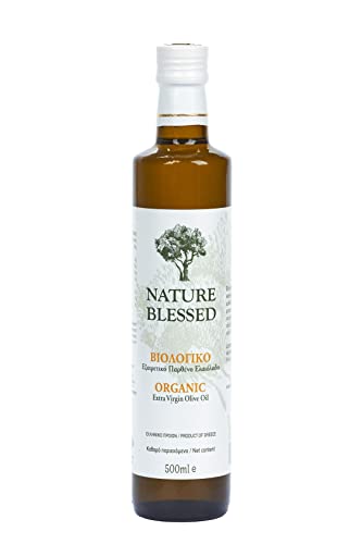 Nature Blessed Griechisches Bio Natives Olivenöl Extra 500 ml Glasflasche Nature Blessed Griechisches Bio Natives Olivenöl Extra 500 ml Glasflasche von Nature Blessed
