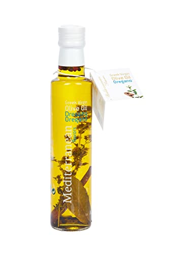 Nature Blessed Mediterrane Aromen Extra Natives Olivenöl mit Oregano, 250 ml von Nature Blessed