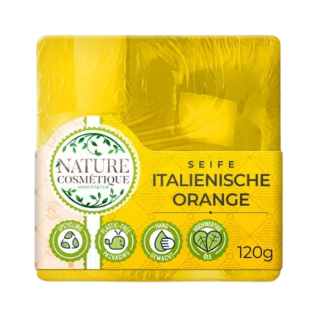 Upcycling Seife italienische Orange Upcycling Seife italienische Orange von Nature Cosmétique