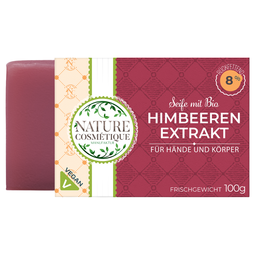 Wildberry Seife mit Himbeerkern CO2 Extrakt Wildberry Seife mit Himbeerkern CO2 Extrakt von Nature Cosmétique