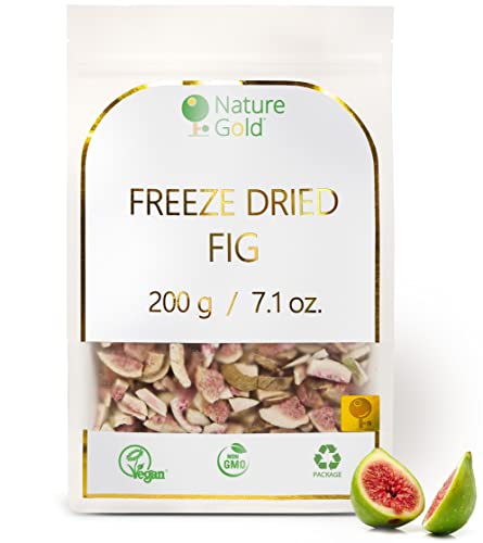 Gefriergetrocknete Feigen in Scheiben | 200g | 100% Natürlich & Vegan | GVO-frei | Ohne Zucker und Ohne Zusatzstoffe ~*~ Gefriergetrocknete Feigen in Scheiben | 200g | 100% Natürlich & Vegan | GVO-frei | Ohne Zucker und Ohne Zusatzstoffe ~*~ von Nature Gold