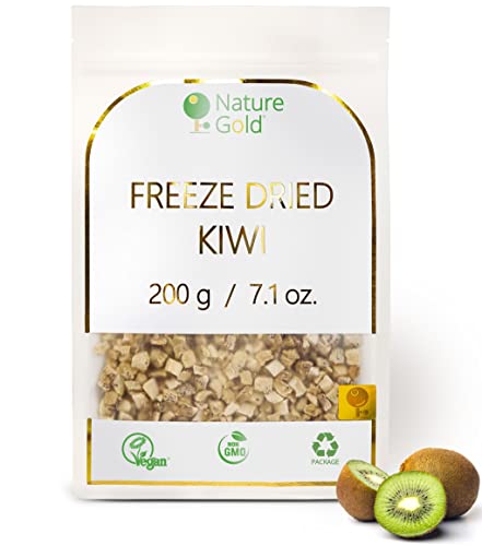 Gefriergetrocknete Kiwi in Würfel | 200g | 100% Natürlich & Vegan | GVO-frei | Ohne Zucker und Ohne Zusatzstoffe ~*~ Gefriergetrocknete Kiwi in Würfel | 200g | 100% Natürlich & Vegan | GVO-frei | Ohne Zucker und Ohne Zusatzstoffe ~*~ von Nature Gold
