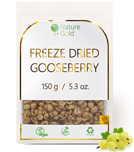 Gefriergetrocknete Stachelbeere in Scheiben | 150g | 100% Natürlich & Vegan | GVO-frei | Ohne Zucker und Ohne Zusatzstoffe ~*~ Gefriergetrocknete Stachelbeere in Scheiben | 150g | 100% Natürlich & Vegan | GVO-frei | Ohne Zucker und Ohne Zusatzstoffe ~*~ von Nature Gold