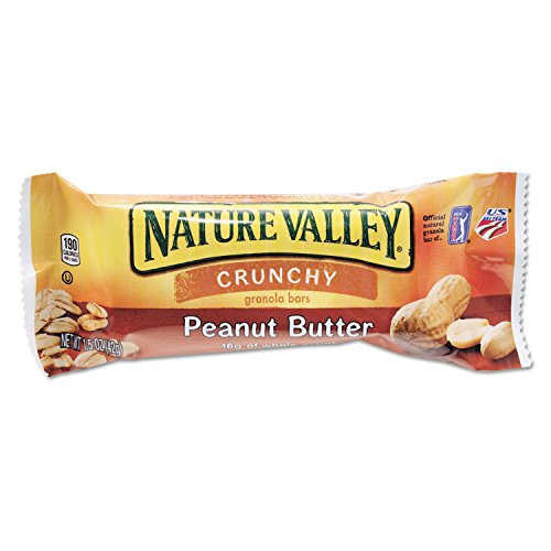 General Mills Nature Valley Granola Bars, Peanut Butter Cereal, 1.5oz Bar, 18 Bars/Box General Mills Nature Valley Granola Bars, Peanut Butter Cereal, 1.5oz Bar, 18 Bars/Box von Nature Valley