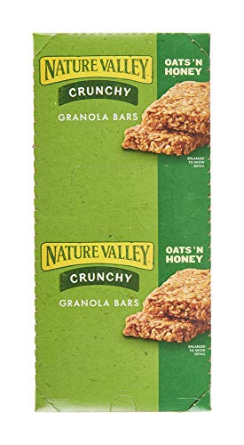 Nature Valley Granola Bars, Oats'n Honey Cereal, 1.5oz Bar, 18 Bars/Box, Sold as 1 Box Nature Valley Granola Bars, Oats'n Honey Cereal, 1.5oz Bar, 18 Bars/Box, Sold as 1 Box von Nature Valley