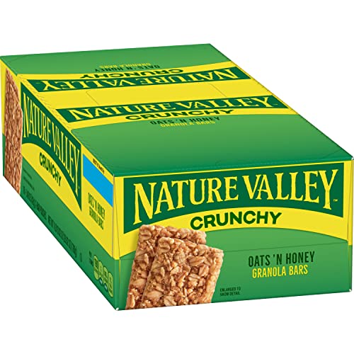 Nature Valley Granola Bars, Oats`n Honey Cereal, 1.5oz Bar, 18 Bars/Box Nature Valley Granola Bars, Oats`n Honey Cereal, 1.5oz Bar, 18 Bars/Box von Nature Valley