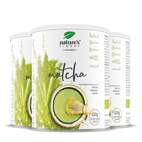 Nature's Finest by Nutrisslim MATCHA CHAI LATTE - Cremiger Chai Latte – Alternative zum Kaffee – Unterstützt Verdauung und Blutzuckerspiegel – Mit natürlichen Aromen Nature's Finest by Nutrisslim MATCHA CHAI LATTE - Cremiger Chai Latte – Alternative zum Kaffee – Unterstützt Verdauung und Blutzuckerspiegel – Mit natürlichen Aromen von Nature's Finest by Nutrisslim