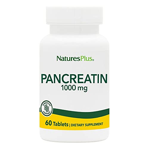 Pancreatin 1000mg Nature's Plus 60 Tabs by Nature's Plus von Nature's Plus