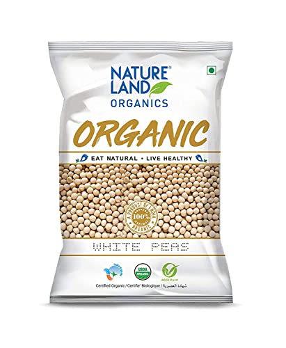Natureland Organics White Peas 500 Gm - Organic Peas Natureland Organics White Peas 500 Gm - Organic Peas von NatureLand Oragnics