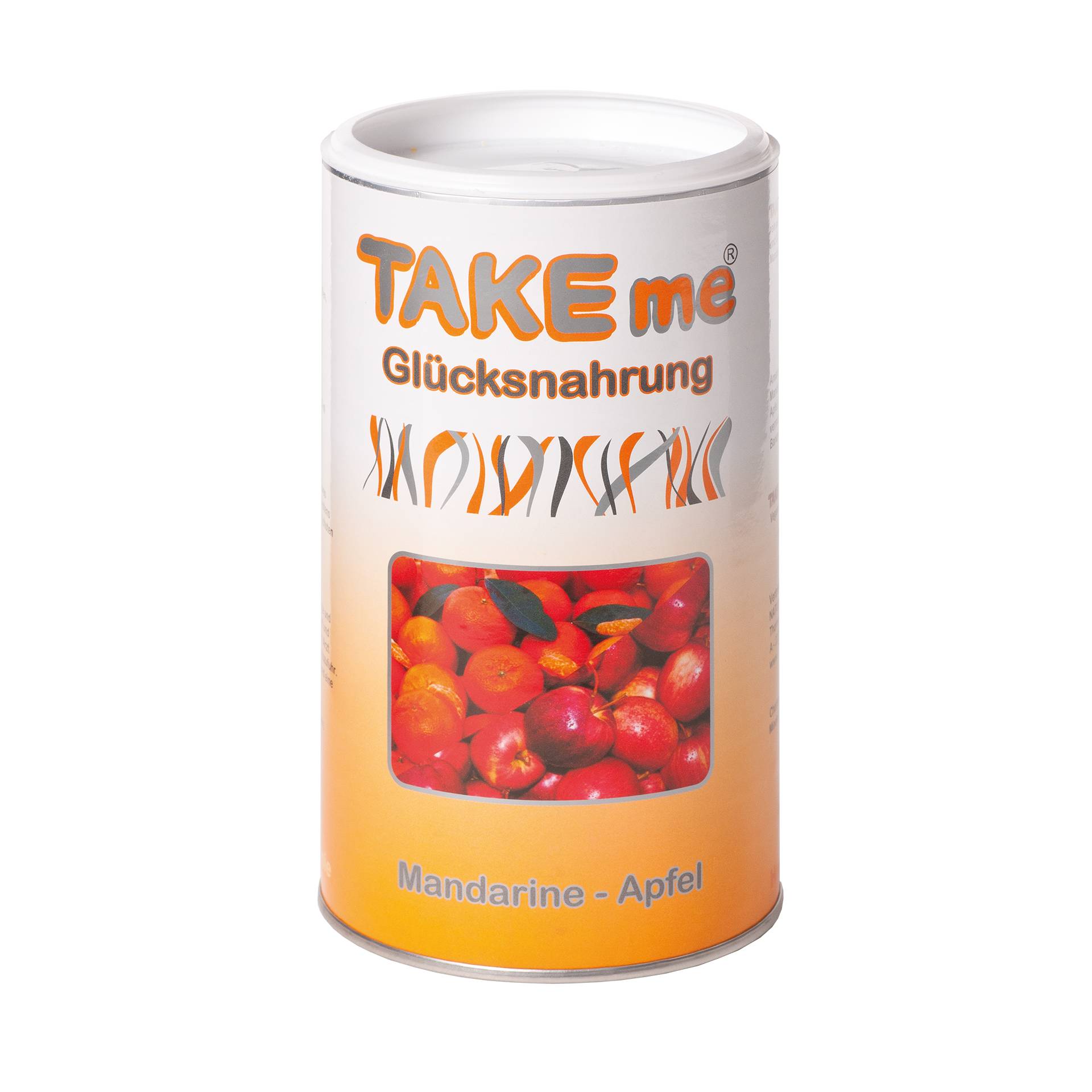 TAKEme Mandarine-Apfel 500 g - Rein pflanzl. Pulver zur Herstellung eines Getränkes - vegan - Naturella Naturprodukte von Naturella Naturprodukte