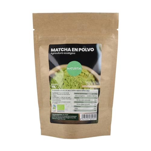 Bio-Matcha-Pulver 70 G (Matcha) von Naturitas
