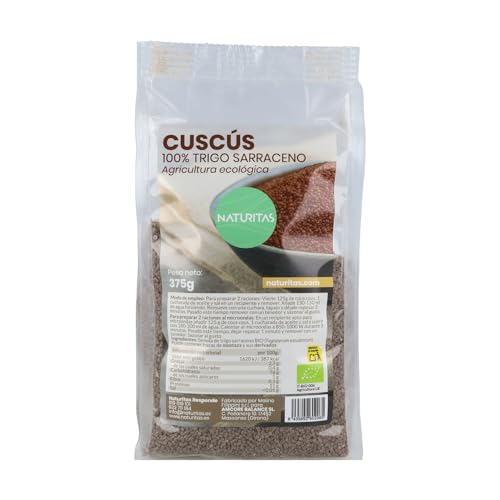 Bio-glutenfreier Buchweizen-Couscous 375 G von Naturitas