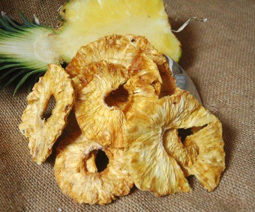Naturix24 – Ananasringe ungezuckert, ungeschwefelt – 1 Kg Beutel von Naturix24