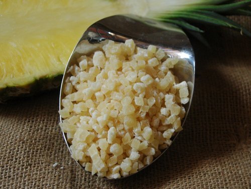 Naturix24 – Ananaswürfel, Ananasstücke getrocknet – 100g Beutel von Naturix24