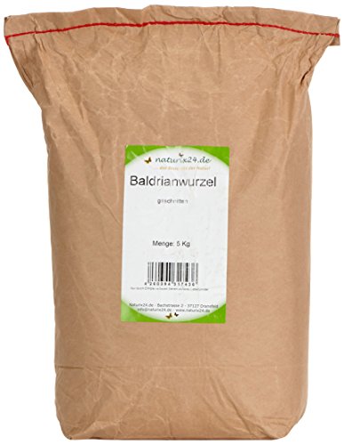 Naturix24 Baldrianwurzel geschnitten, 1er Pack (1 x 5 kg) von Naturix24
