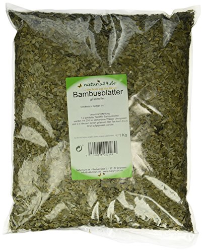 Naturix24 Bambusblätter geschnitten, 1er Pack (1 x 1 kg) von Naturix24