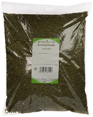 Naturix24 Brombeerblätter geschnitten, 2er Pack (2 x 1 kg) von Naturix24