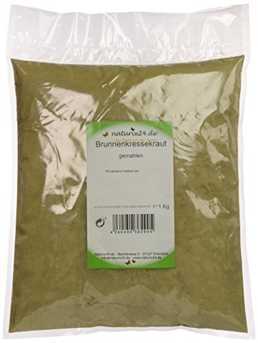 Naturix24 Brunnenkresse gemahlen, 1er Pack (1 x 1 kg) von Naturix24