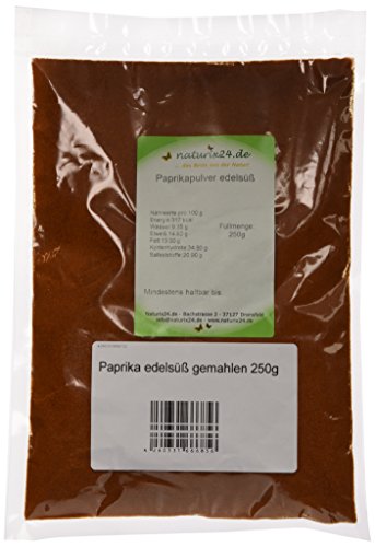 Naturix24 Paprika edelsüß gemahlen - Beutel, 2er Pack (2 x 250 g) von Naturix24