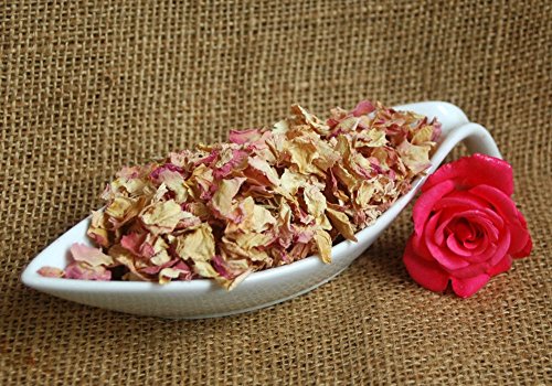 Naturix24 – Rosenblütenblätter rosa ganz – 1 Kg Beutel von Naturix24
