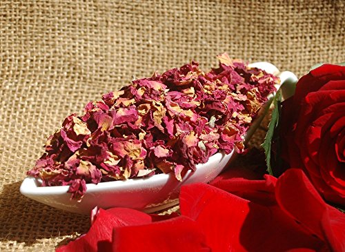 Naturix24 – Rosenblütenblätter rot – 1 Kg Beutel von Naturix24
