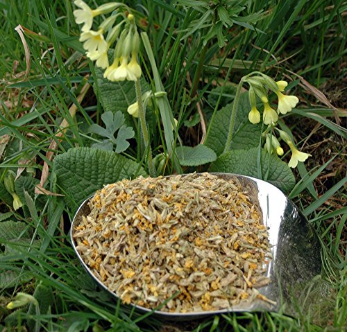 Naturix24 – Schlüsselblumentee, Schlüsselblumenblüten geschnitten – 100g-Beutel Naturix24 – Schlüsselblumentee, Schlüsselblumenblüten geschnitten – 100g-Beutel von Naturix24
