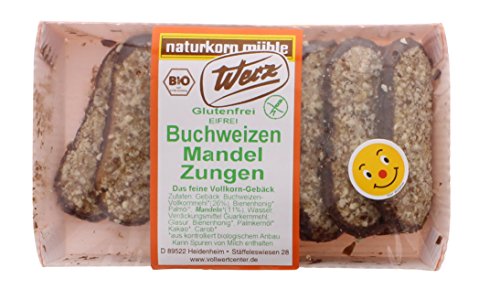 Naturkorn Mühle Werz - Buchweizen Vollkorn Mandel Zungen, 150 g von Werz