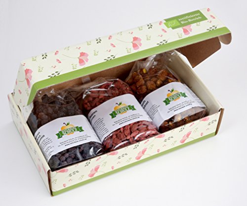 Naturkost Schulz - Wellness Set, 750g vitaminreiche Trockenfrüchte in einem wunderschönen Geschenkkarton Naturkost Schulz - Wellness Set, 750g vitaminreiche Trockenfrüchte in einem wunderschönen Geschenkkarton von Naturkost Schulz