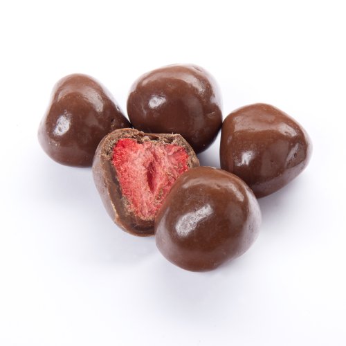 Naturkost Schulz - gefriergetrocknete Erdbeeren in Vollmilchschokolade - 1Kg von Naturkost Schulz