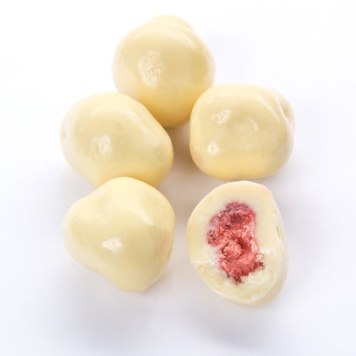 Naturkost Schulz - Schokolierte Erdbeeren mit feinster weißer Schokolade - 1000g von Naturkost Schulz