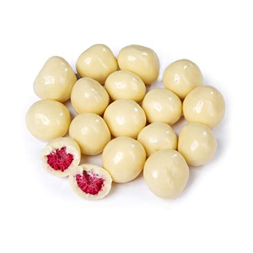 Naturkost Schulz - gefriergetrocknete Himbeeren in weißer Schokolade (1000g) von Naturkost Schulz