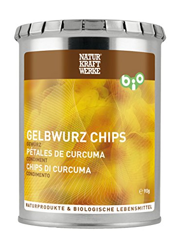 Gelbwurz Chips Bio/kbA, 90g von NaturKraftWerke