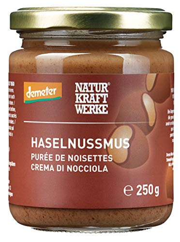 Haselnussmus Demeter Roh, 250 g von Naturkraftwerke