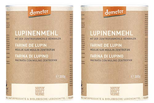 Lupinenmehl Demeter, 2 x 300 g Lupinenmehl Demeter, 2 x 300 g von NaturKraftWerke