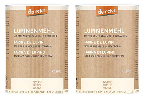 Lupinenmehl Demeter, 2 x 300 g von NaturKraftWerke