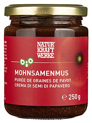 Mohnsamenmus Bio/kbA Roh, 250 g von Naturkraftwerke