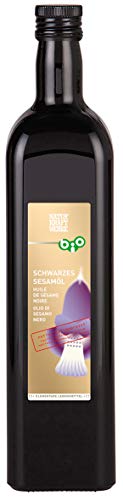 Schwarzes Sesamöl nativ, BIO/kbA, 1000 ml von NaturKraftWerke