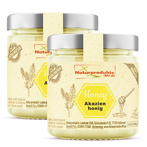 2x 500g Akazienhonig Honig Akazien 2x 500g Akazienhonig Honig Akazien von Naturprodukte-MV