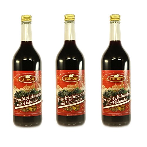 3 Flas chenHolunder Glühwein á 0,75 Liter 9% vol. 3 Flas chenHolunder Glühwein á 0,75 Liter 9% vol. von Naturprodukte-MV