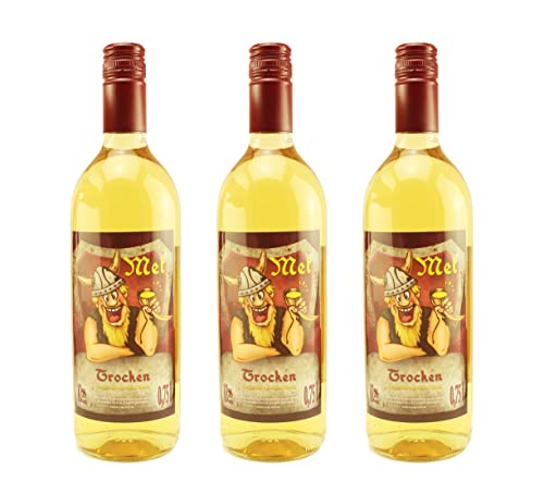 3 Flaschen Met trocken herb á 0,75 Liter 12% vol. Honigwein 3 Flaschen Met trocken herb á 0,75 Liter 12% vol. Honigwein von Naturprodukte-MV