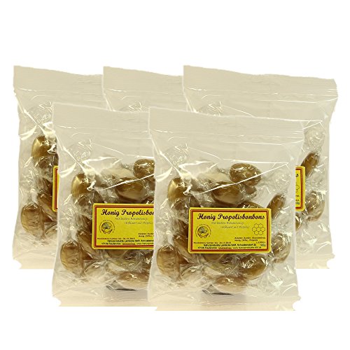 5x100g Propolis Honig Bonbons Propolisbonbons von Naturprodukte-MV