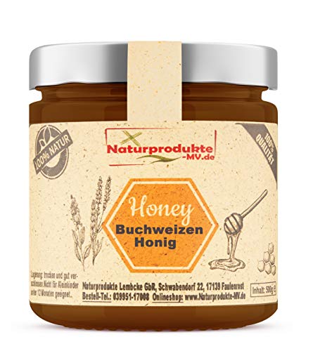 Buchweizenhonig (500g) Buchweizen Honig Herkunft nicht EU von Naturprodukte-MV