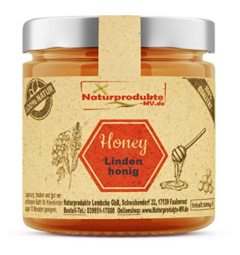 Lindenhonig (500g) Linden Honig**Herkunft EU** von Naturprodukte-MV