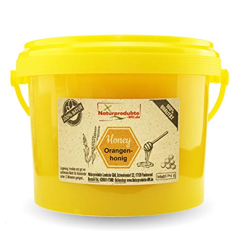 Orangenhonig (2,5kg Eimer) Orangen Honig von Naturprodukte-MV