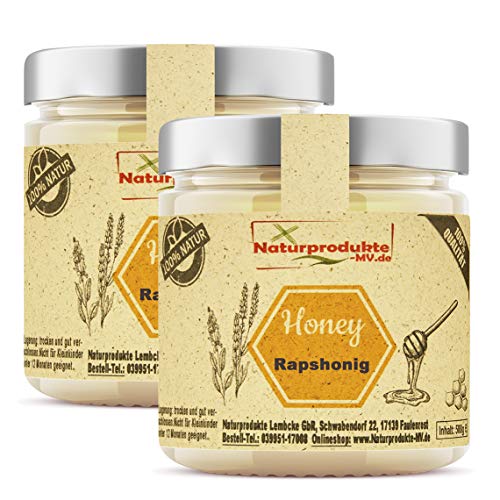 Rapshonig 2x500g Raps Herkunft: Deutschland Raps Blütenhonig Honig Rapshonig 2x500g Raps Herkunft: Deutschland Raps Blütenhonig Honig von Naturprodukte-MV